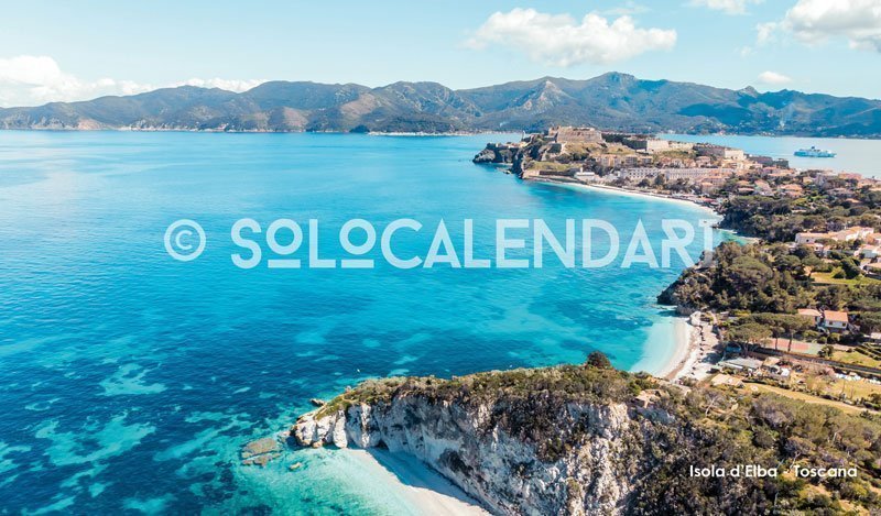 Calendario da tavolo Italia sul Mare