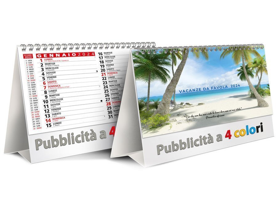 Calendari personalizzati Vacanze da Favola 2024